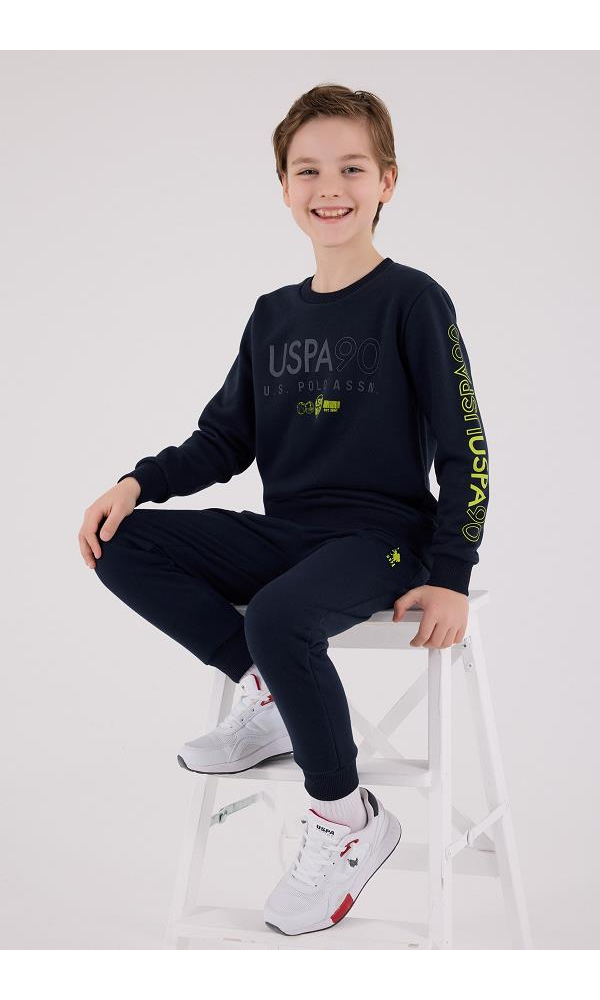 U.S. Polo Assn US2218-G Erkek çocuk Eşofman Takımı LACİVERT
