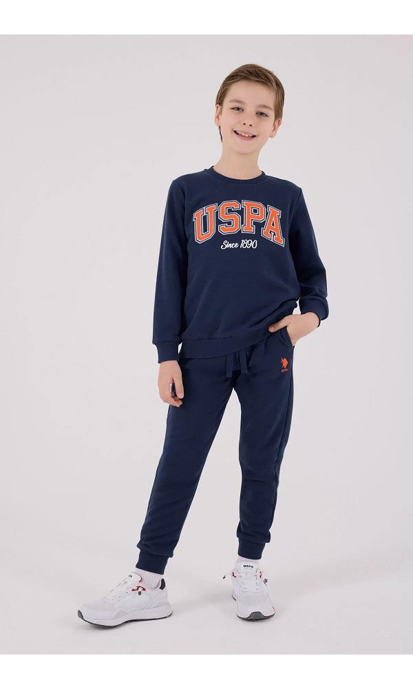 U.S. Polo Assn US2219-4 Erkek çocuk Eşofman Takımı LACİVERT