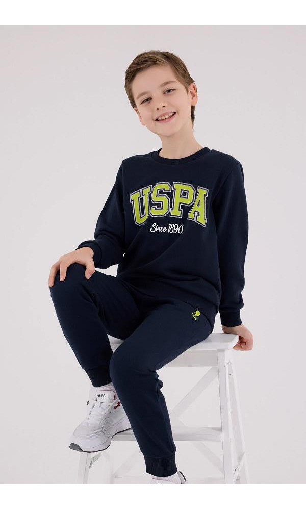 U.S. Polo Assn US2219-G  Erkek çocuk Eşofman Takımı LACİVERT