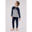U.S. Polo Assn US2220-G Erkek Çocuk Pijama Takımı İNDİGO
