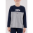 U.S. Polo Assn US2220-G Erkek Çocuk Pijama Takımı İNDİGO
