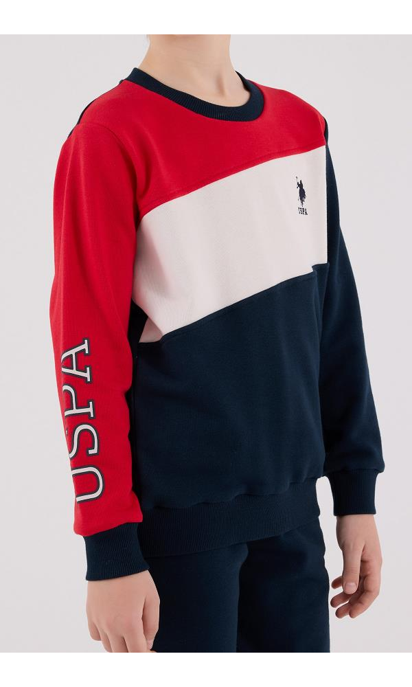 U.S. Polo Assn US2224-4  Erkek çocuk Eşofman Takımı YEŞİL