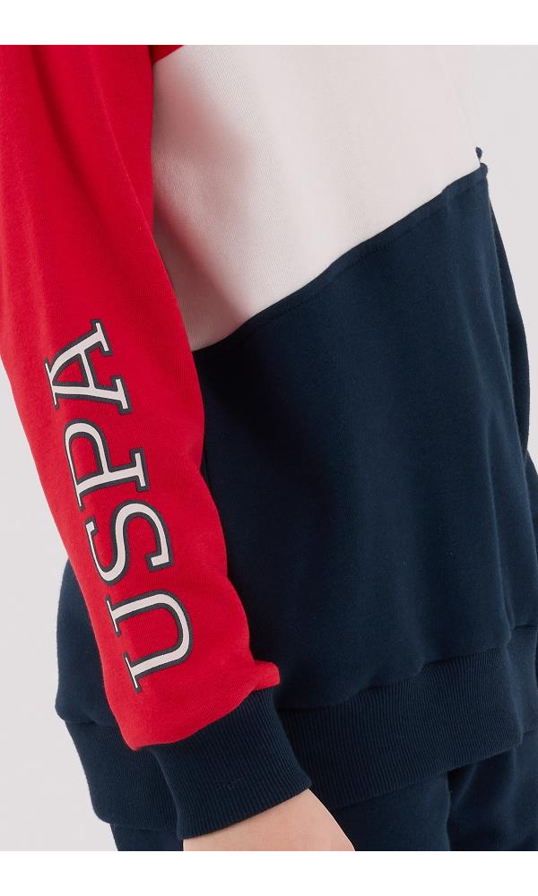 U.S. Polo Assn US2224-4  Erkek çocuk Eşofman Takımı YEŞİL