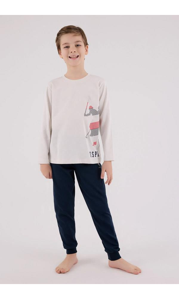 U.S. Polo Assn US2226-G  Erkek çocuk Pijama Takımı TAŞ