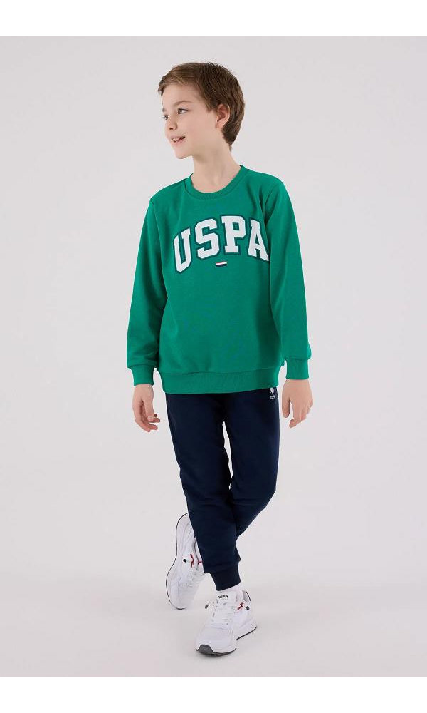 U.S. Polo Assn US2227-4  Erkek Eşofman Takımı YEŞİL