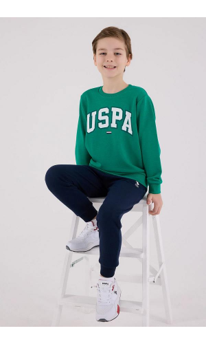 U.S. Polo Assn US2227-G Erkek Eşofman Takımı YEŞİL