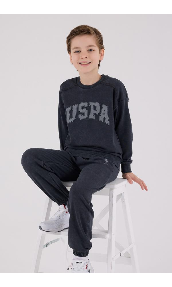 U.S. Polo Assn US2229-G  Erkek Çocuk Eşofman Takımı LACİVERT