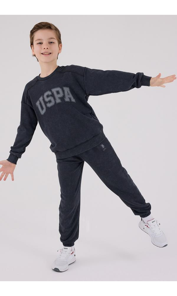 U.S. Polo Assn US2229-G  Erkek Çocuk Eşofman Takımı LACİVERT