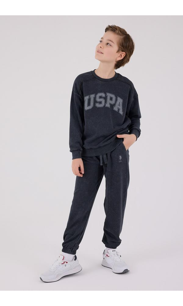 U.S. Polo Assn US2229-G  Erkek Çocuk Eşofman Takımı LACİVERT