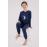 U.S. Polo Assn US2233-4  Erkek Çocuk Pijama Takımı İNDİGO