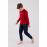 U.S. Polo Assn US2233-G  Erkek Çocuk Pijama Takımı Cobalt