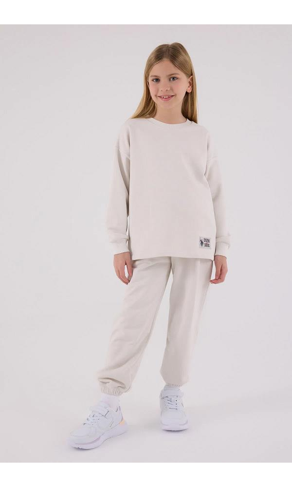 U.S. Polo Assn US2300-4 Kız çocuk İkili Takım Lila