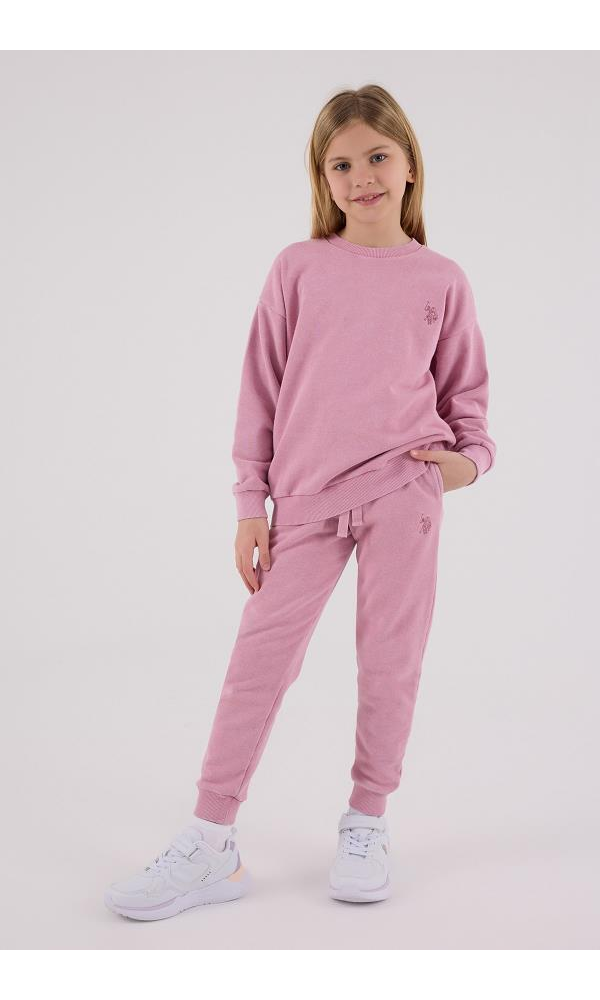 U.S. Polo Assn US2302-G  Kız Çocuk İkili Takım MOR