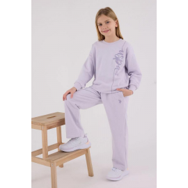 U.S. Polo Assn US2304-4  Kız İkili Takım SİYAH