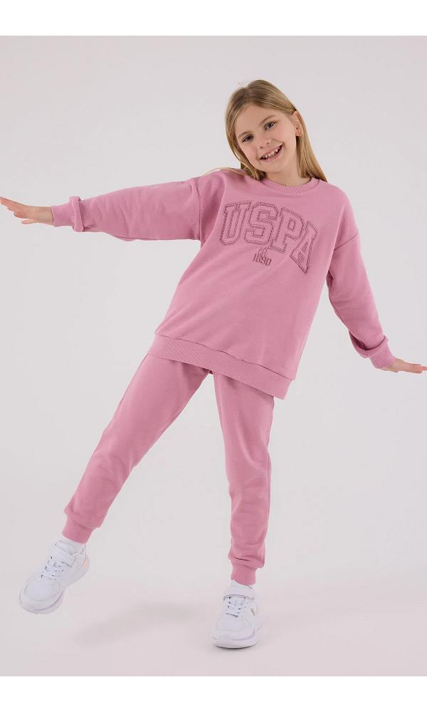 U.S. Polo Assn US2305-G Kız İkili Takım Limon