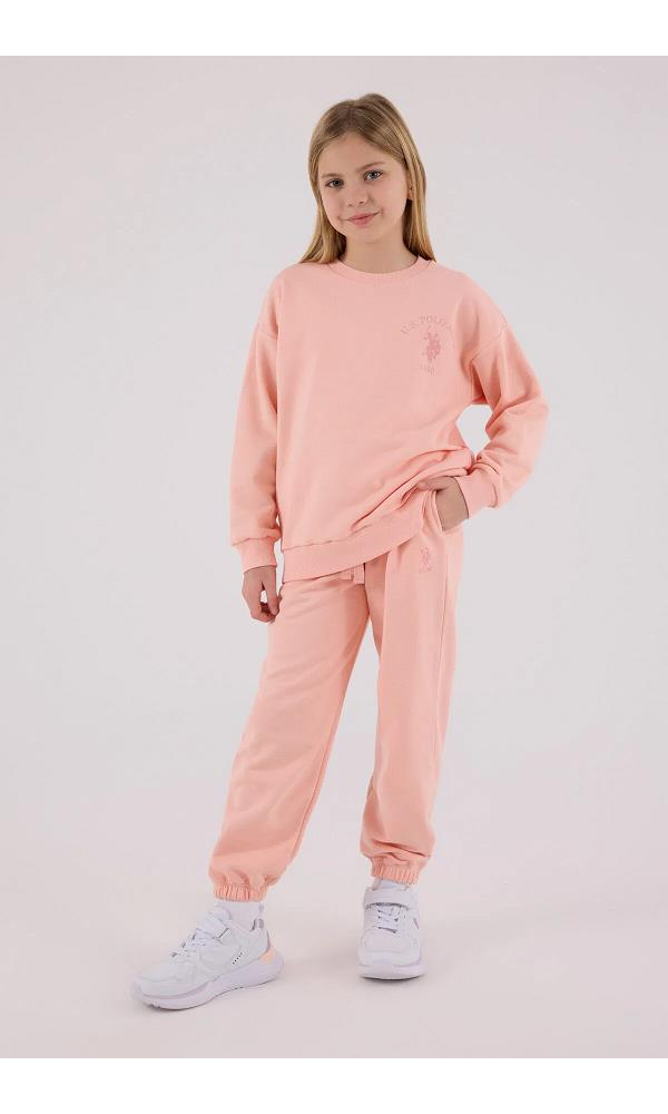 U.S. Polo Assn US2310-G  Kız İkili Takım Neon Pembe