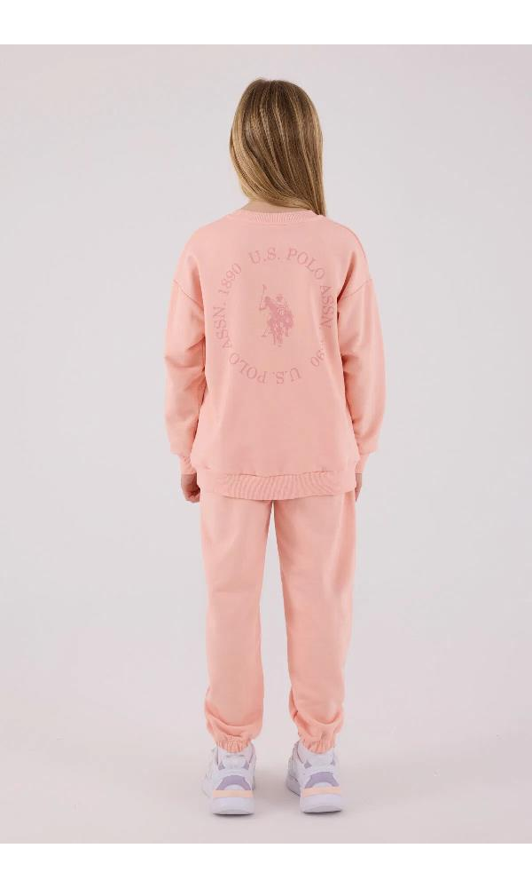 U.S. Polo Assn US2310-G  Kız İkili Takım Neon Pembe