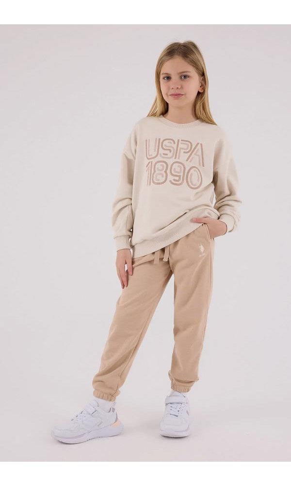 U.S. Polo Assn US2311-G  Kız İkili Takım karanfil