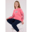 U.S. Polo Assn  US2314-4 Kız çocuk İkili Takım Neon Pembe