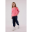 U.S. Polo Assn  US2314-4 Kız çocuk İkili Takım Neon Pembe