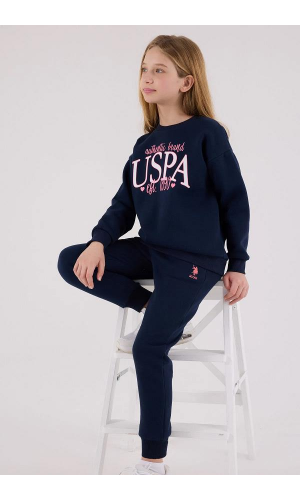 U.S. Polo Assn US2316-4 Kız İkili Takım Somon