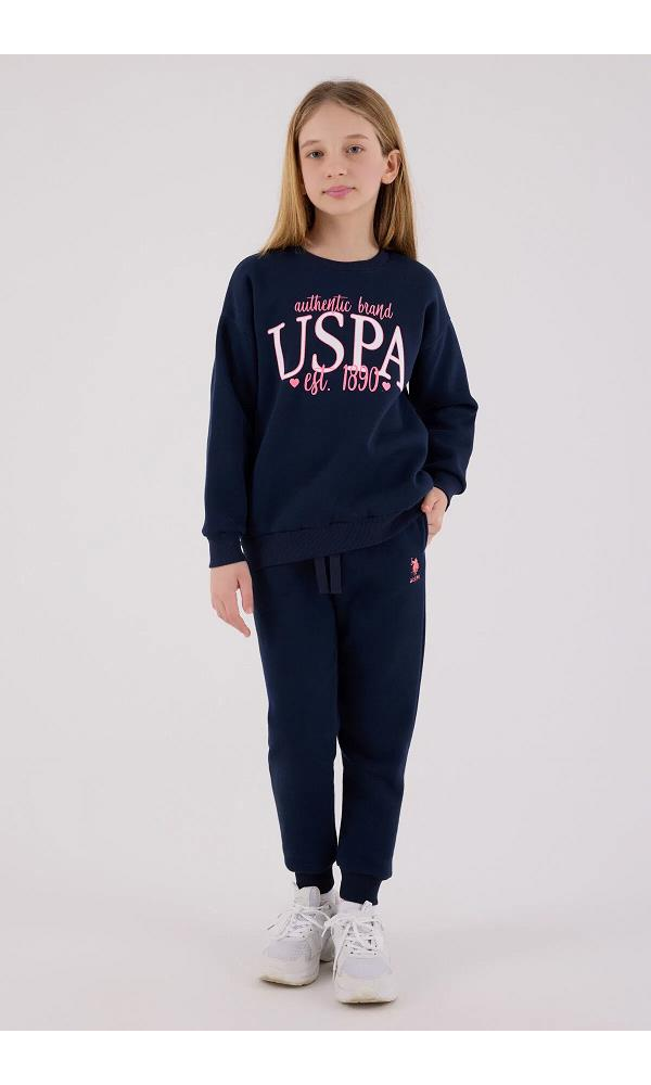 U.S. Polo Assn US2316-4 Kız İkili Takım Somon