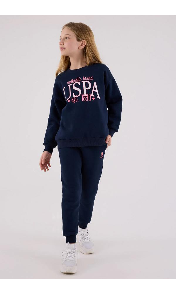 U.S. Polo Assn US2316-4 Kız İkili Takım Somon