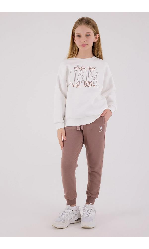 U.S. Polo Assn US2316-G Kız İkili Takım Somon