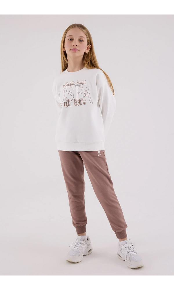 U.S. Polo Assn US2316-G Kız İkili Takım Somon