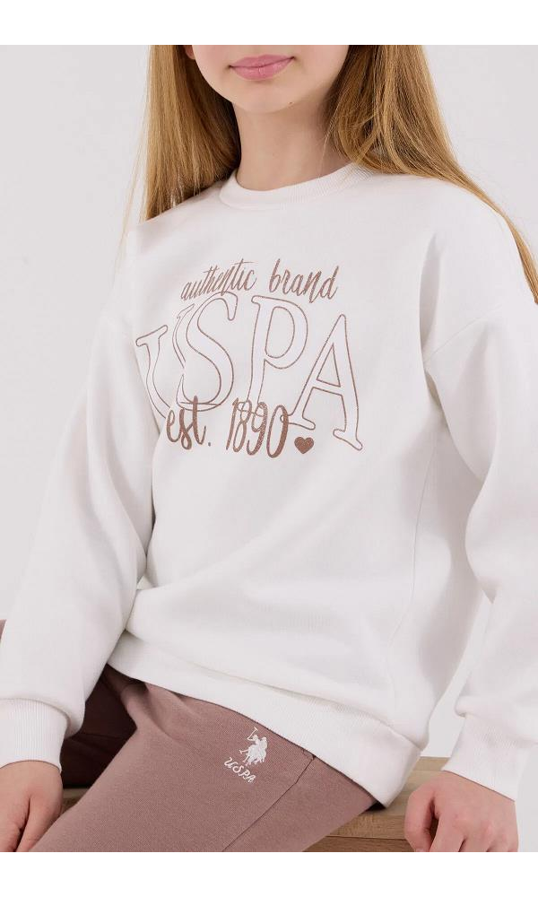 U.S. Polo Assn US2316-G Kız İkili Takım Somon