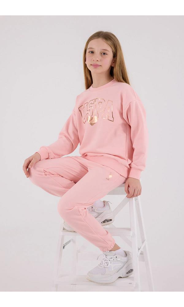 U.S. Polo Assn US2318-G Kız İkili Takım PEMBE