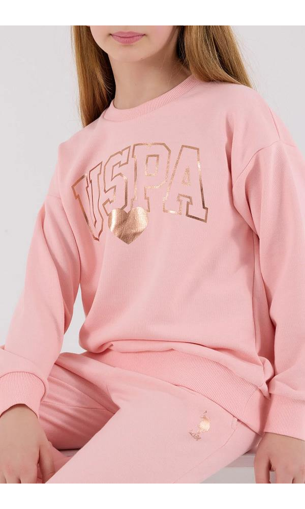 U.S. Polo Assn US2318-G Kız İkili Takım PEMBE