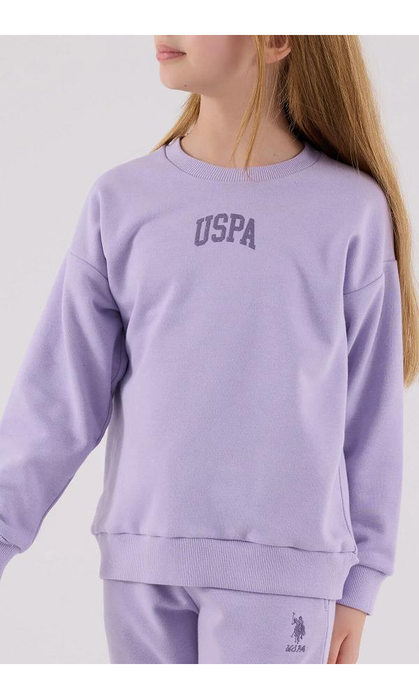 U.S. Polo Assn US2320-4  Kız çocuk İkili Takım PEMBE