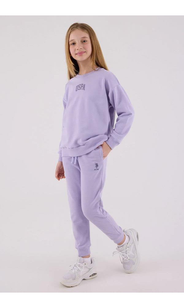 U.S. Polo Assn US2320-4  Kız çocuk İkili Takım PEMBE
