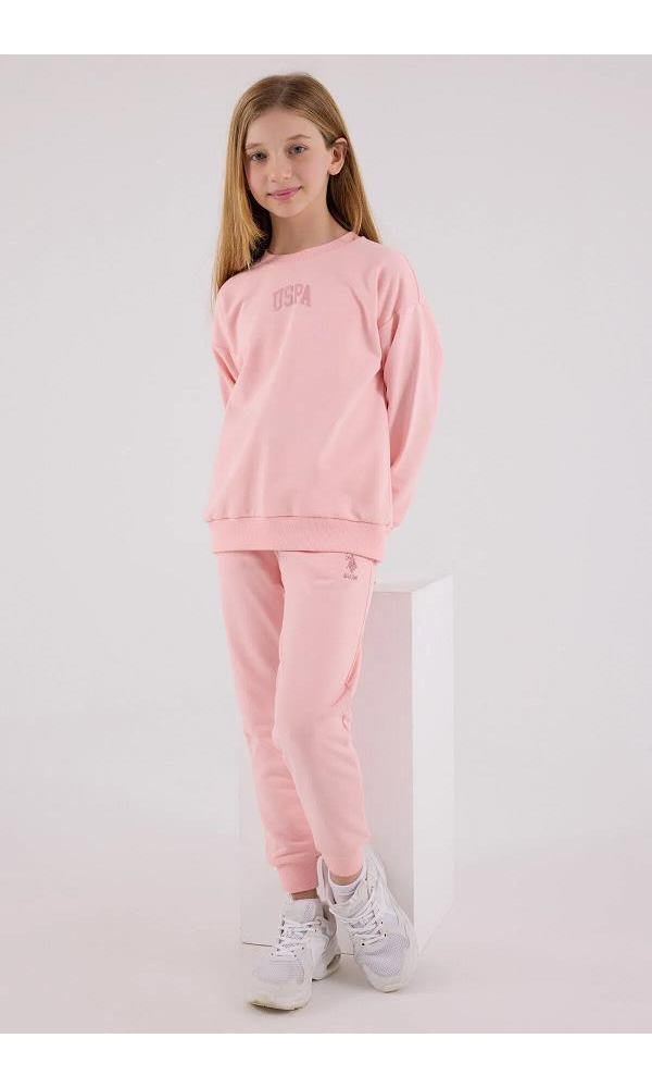 U.S. Polo Assn US2320-G Kız çocuk İkili Takım PEMBE