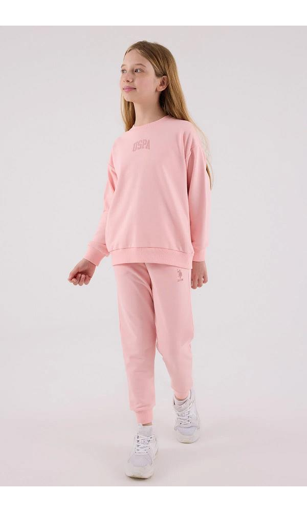 U.S. Polo Assn US2320-G Kız çocuk İkili Takım PEMBE