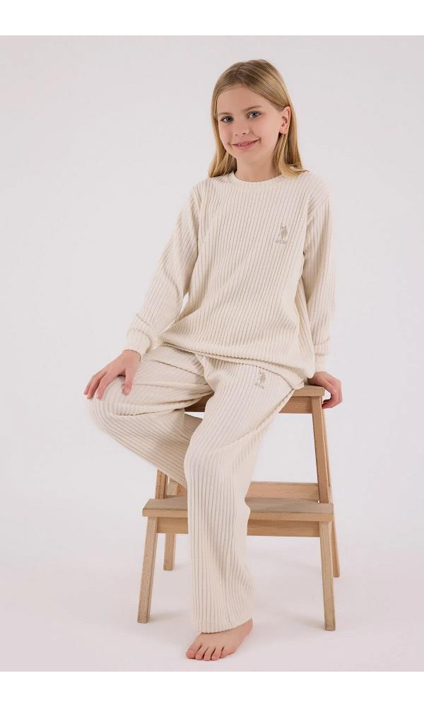 U.S. Polo Assn US2328-4  Kız Kaşkorse Takım SU YEŞİLİ