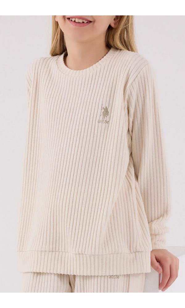 U.S. Polo Assn US2328-4  Kız Kaşkorse Takım SU YEŞİLİ