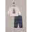 U.S Polo Assn USB2157 Us Polo Erkek Bebek 3Lu Takım LACİVERT