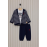 U.S Polo Assn USB2160 Us Polo Erkek Bebek 3Lu Takım MAVİ