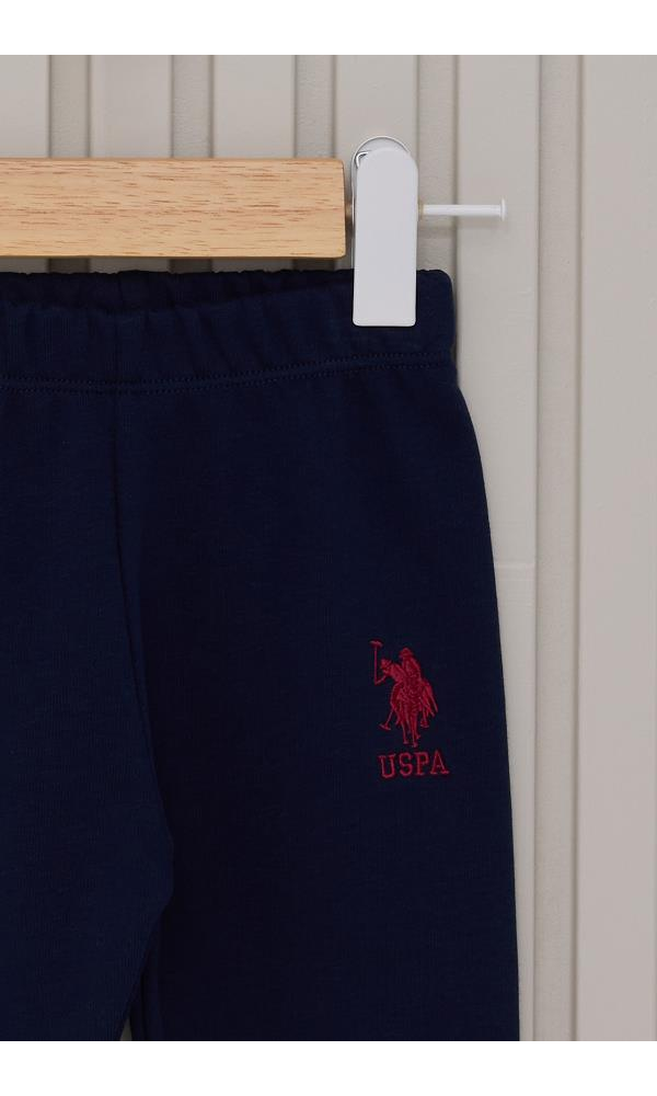 U.S Polo Assn USB2160 Us Polo Erkek Bebek 3Lu Takım MAVİ