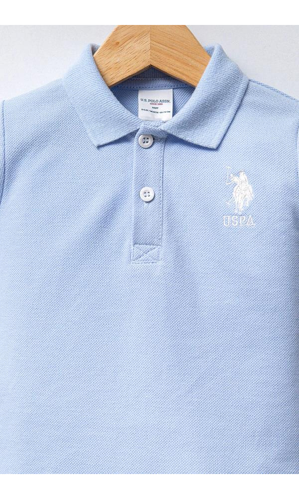 U.S Polo Assn USB2332 U.S Polo Assn Erkek Bebek 2Li Takım BEYAZ