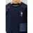 U.S Polo Assn USB2521 Erkek Bebek 2li takım MAVİ