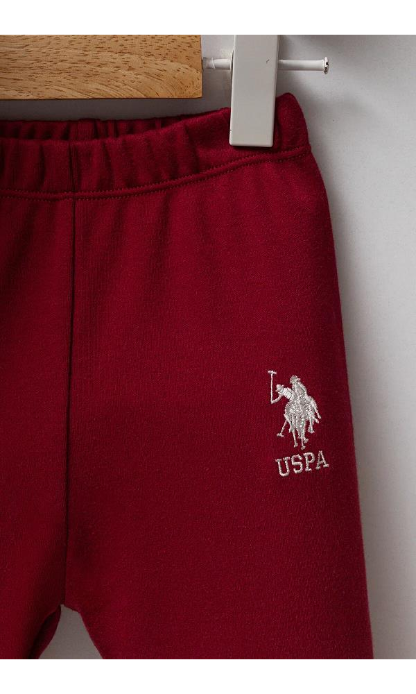 U.S Polo Assn USB2533 Erkek Bebek 3lü takım MAVİ