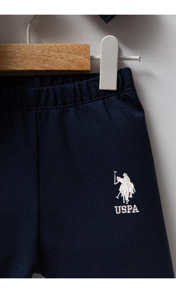 U.S Polo Assn USB2534  Us Polo Erkek Bebek 2li Takım LACİVERT