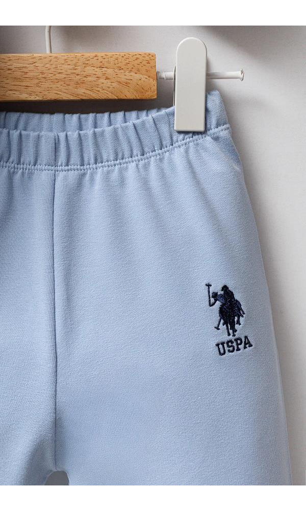 U.S Polo Assn USB2535 Erkek Bebek 2li takım LACİVERT