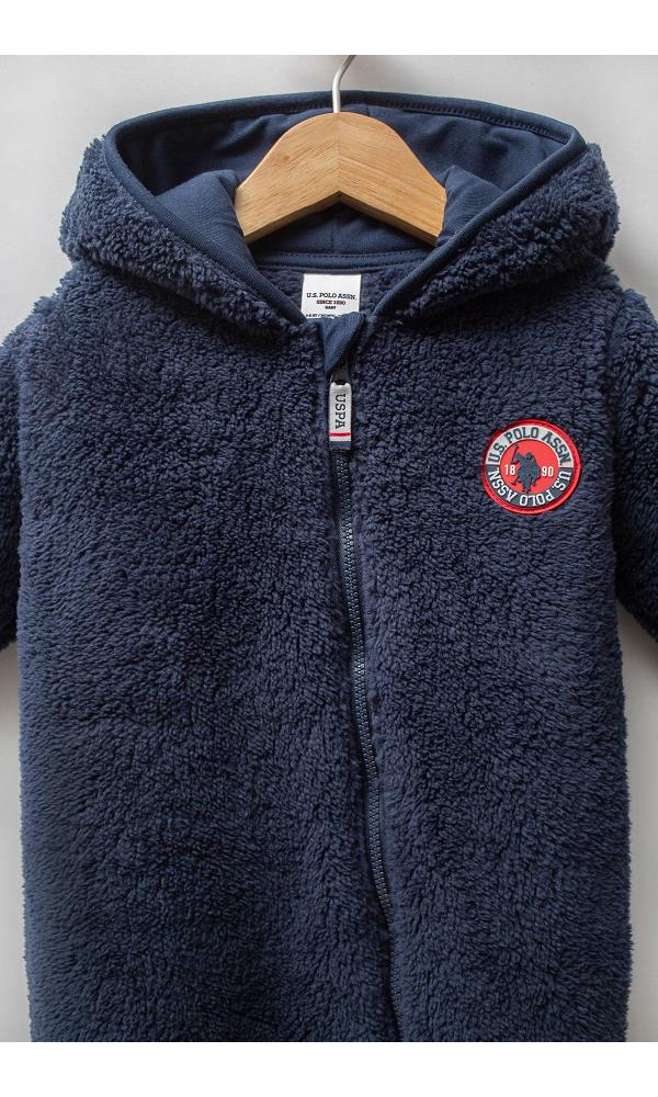 U.S Polo Assn USB2539 Erkek Bebek Tulum LACİVERT