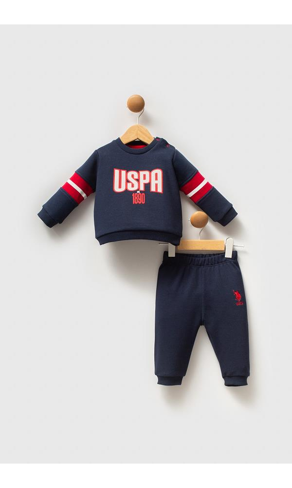 U.S Polo Assn USB2550 Erkek Bebek 2Li Takım YEŞİL