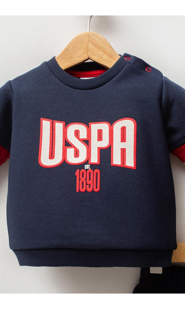 U.S Polo Assn USB2550 Erkek Bebek 2Li Takım YEŞİL