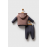 U.S Polo Assn USB2559 Erkek Bebek 2li takım KIRMIZI